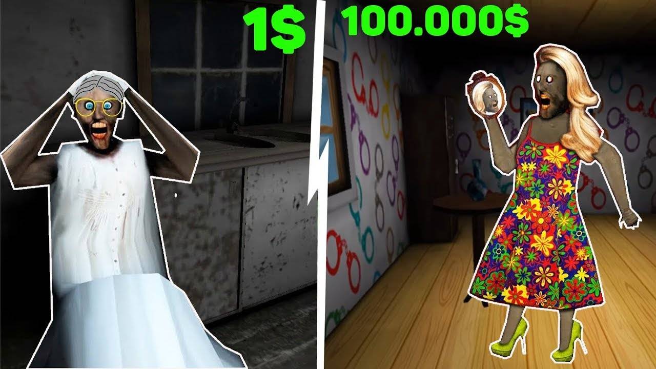 СТАРЫЙ ДОМ БАБКИ ГРЕННИ за 1$ И НОВЫЙ ЗА 1000000$ В МАЙНКРАФТ ТРОЛЛИНГ ЛОВУШКА GRANNY MINECRAFT смотреть онлайн