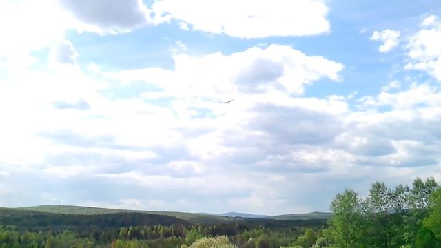 Hobbyking Bixler полет Горы Урала