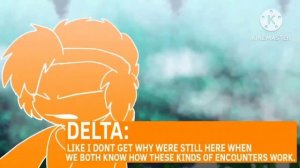 Delta Sans vs Insanity Sans (русская озвучка)