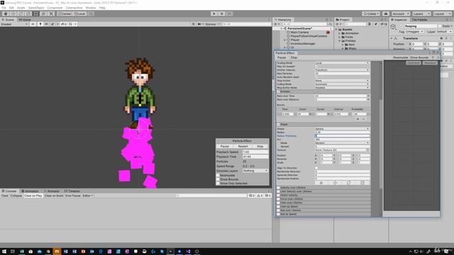 55 - Build A Particle Effect For Reaping Grass - Unity 2D Game Developer Course Farming Rpg смотреть онлайн