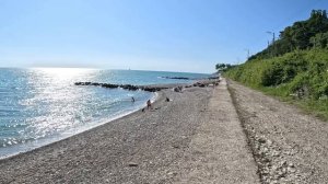 Вардане сегодня. Идем на дикий пляж ловить рыбу.