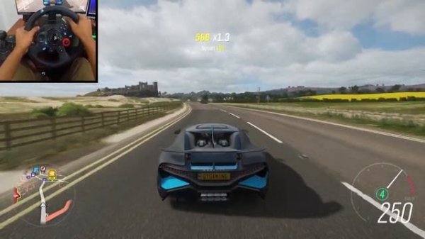 Bugatti Divo. Гонки на Бугатти