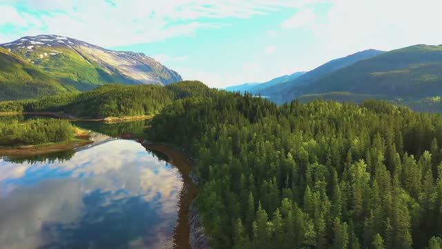 🏞 ЗАВОРАЖИВАЮЩАЯ ПРИРОДА | FHD ФУТАЖ С ГОРАМИ, РЕКАМИ И ВОДОПАДАМИ смотреть онлайн