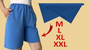 Никто не верит, насколько легко сшить шорты с карманами