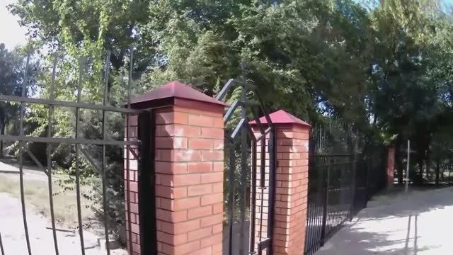 Завершение (последний штрих) декоративного забора. Шапка на забор. смотреть онлайн