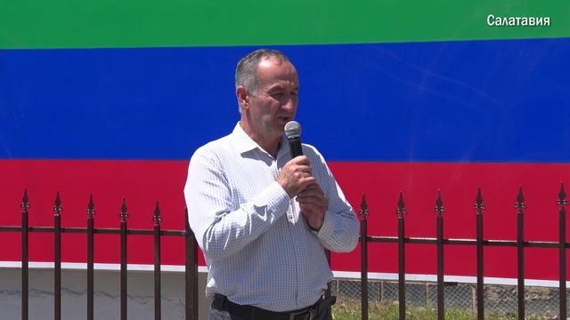 Открытие сквера памяти участников СВО в п. Дубки. смотреть онлайн