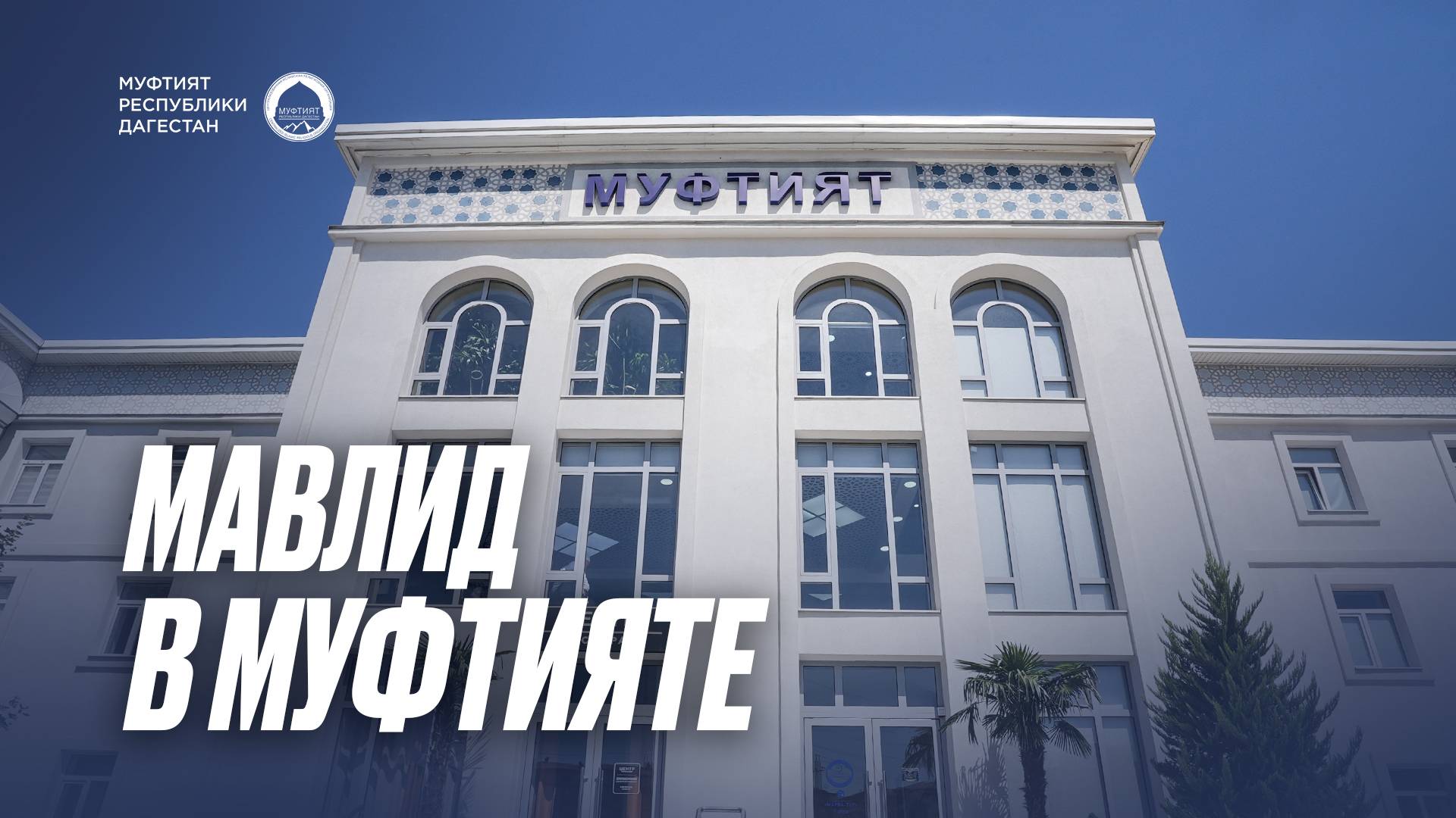 МАВЛИД В МУФТИЯТЕ ДАГЕСТАНА смотреть онлайн