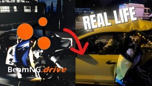 Авария на реальных событиях в BeamNG.Drive | #13