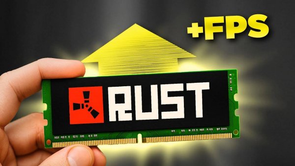Установил Rust на ОПЕРАТИВКУ — сколько дало FPS? Оптимизация Раст