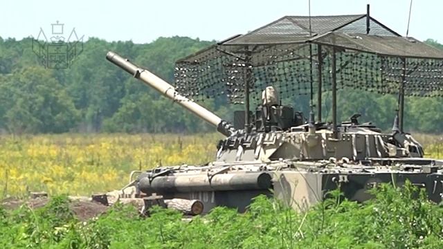 Принял участие в торжественном открытии нового общевойскового полигона ЮВО смотреть онлайн