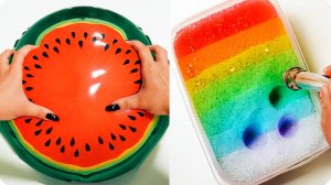 Слаймы, Игры со слаймами 🎨 Волшебная текстура!