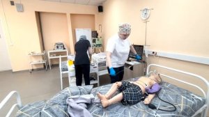 Экстренная мед. помощь при Анафилактическом шоке в условиях симуляционного центра, 2025 г.