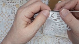Вязание скатерти из мотивов. Часть 3