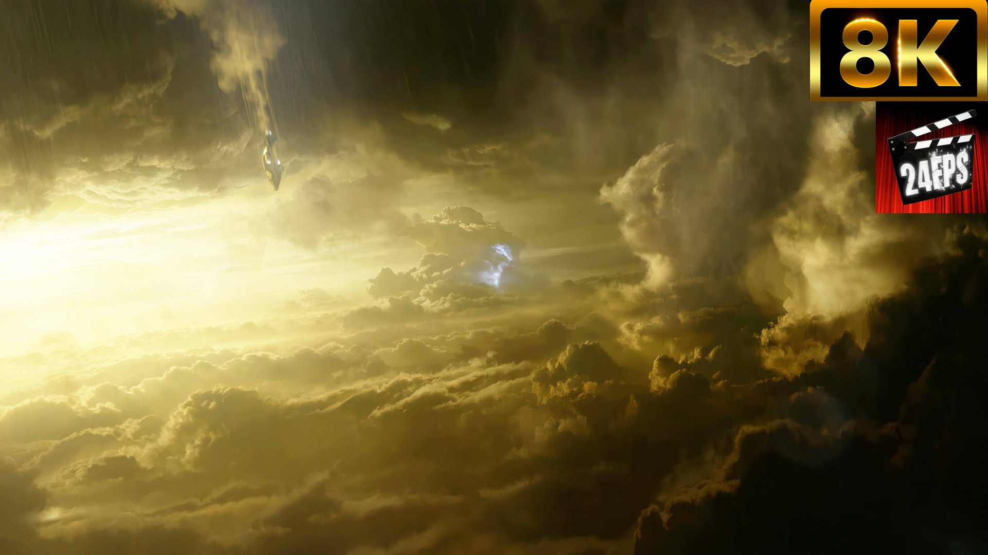 Call of Duty: Infinite Warfare - landing on saturn's Moon - Cinematic (Remastered CGI 8K) смотреть онлайн