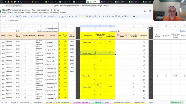 Система управления производством мягкой или корпусной мебели смотреть онлайн