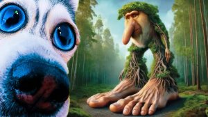 БРР БРР ПАТАПИМ ВЫРОС и НАПАЛ НА НАС!! Хаски Бандит Говорящая собака