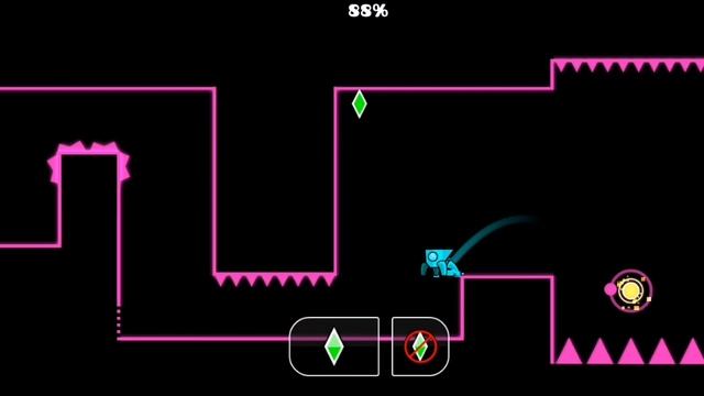 ТРЕНИРУЮ УРОВЕНЬ NOCK EM В GEOMETRY DASH SABZERO 1 ЧАСТЬ смотреть онлайн