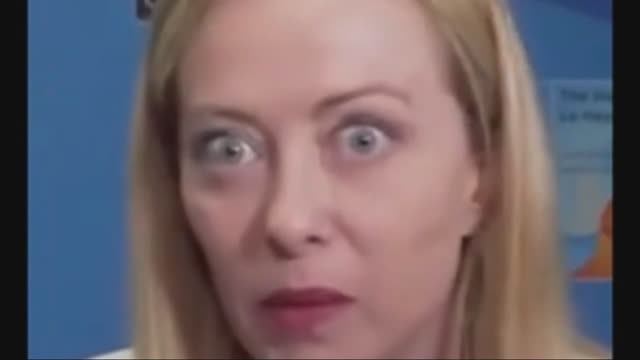 Премьер Италии Джорджа Мелони под наркотой от Зеленского и Макрона