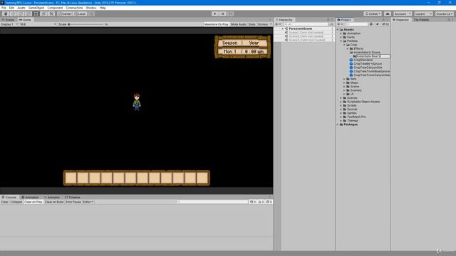 67 - Instantiate Crops When Game Starts - Unity 2D Game Developer Course Farming RPG смотреть онлайн