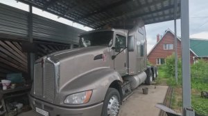 Кенворт - Т660. Еду менять лобовое стекло