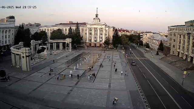 Красивый фонтан