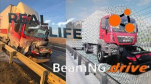 Авария на реальных событиях в BeamNG.Drive | #9