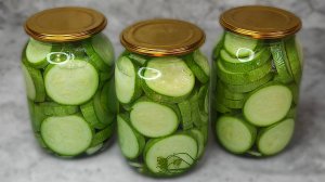 Очень вкусные КАБАЧКИ на ЗИМУ. Кабачки как ОГУРЦЫ.