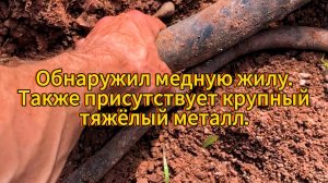 После дождя съездил на новое место. Продолжая в том же духе, набрал сдал. Цель — медная жила.
