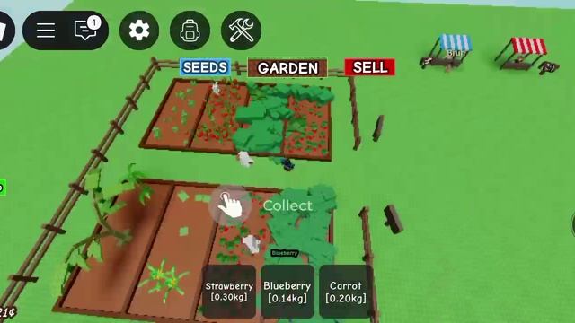 играем вырасти сад 1 часть.