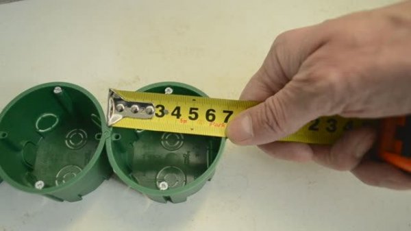 Установка внутренних розеток