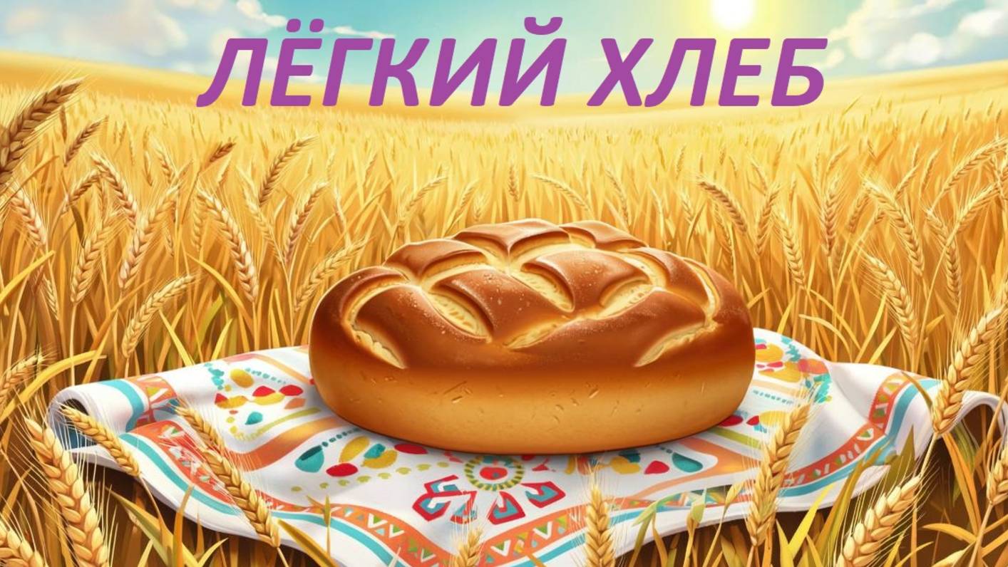 Лёгкий хлеб. Сказки на ночь. Сказки перед сном. Сказки на ночь для детей. Аудиосказка. смотреть онлайн