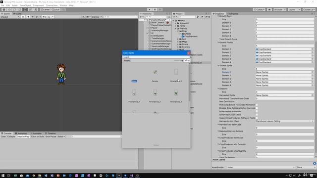 58 - Populate Parsnip Crop Data - Unity 2D Game Developer Course Farming RPG смотреть онлайн