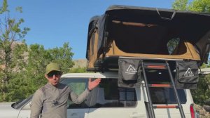 Видеообзор автомобильной палатки на крышу AVVA tents PS190 2025 года