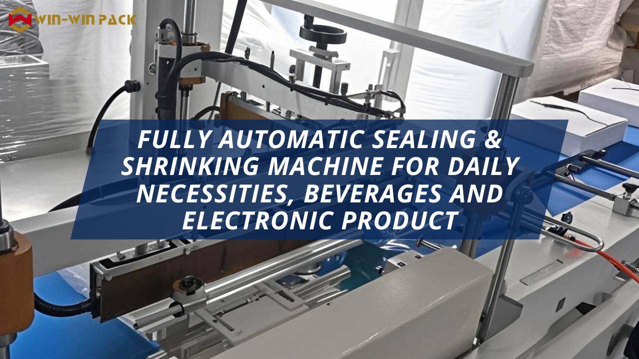 Демонстрация оборудования для автоматической запечатывающей и усадочной машины