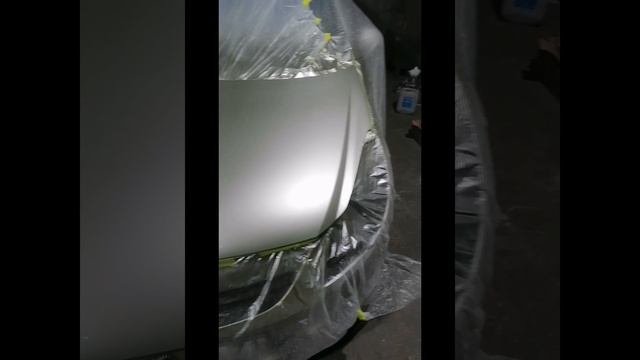 Покраска капота Opel Corsa D лакировка фар, птф