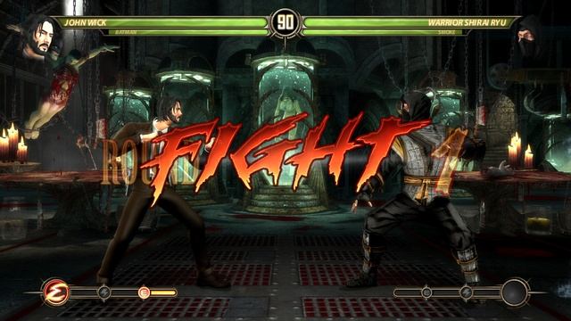 Игра за John Wick & Batman MK vs DC в Mortal Kombat Komplete Edition на PC Expert в 4K смотреть онлайн