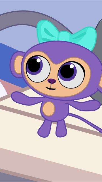 Аня в ШОКЕ! Её обезьянка ВДРУГ ожила?! 😱#shorts #котеноккнопа #мультфильмдлядетей #мультики #котэ смотреть онлайн