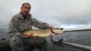 Рыбалка на озере. Ловля щуки.