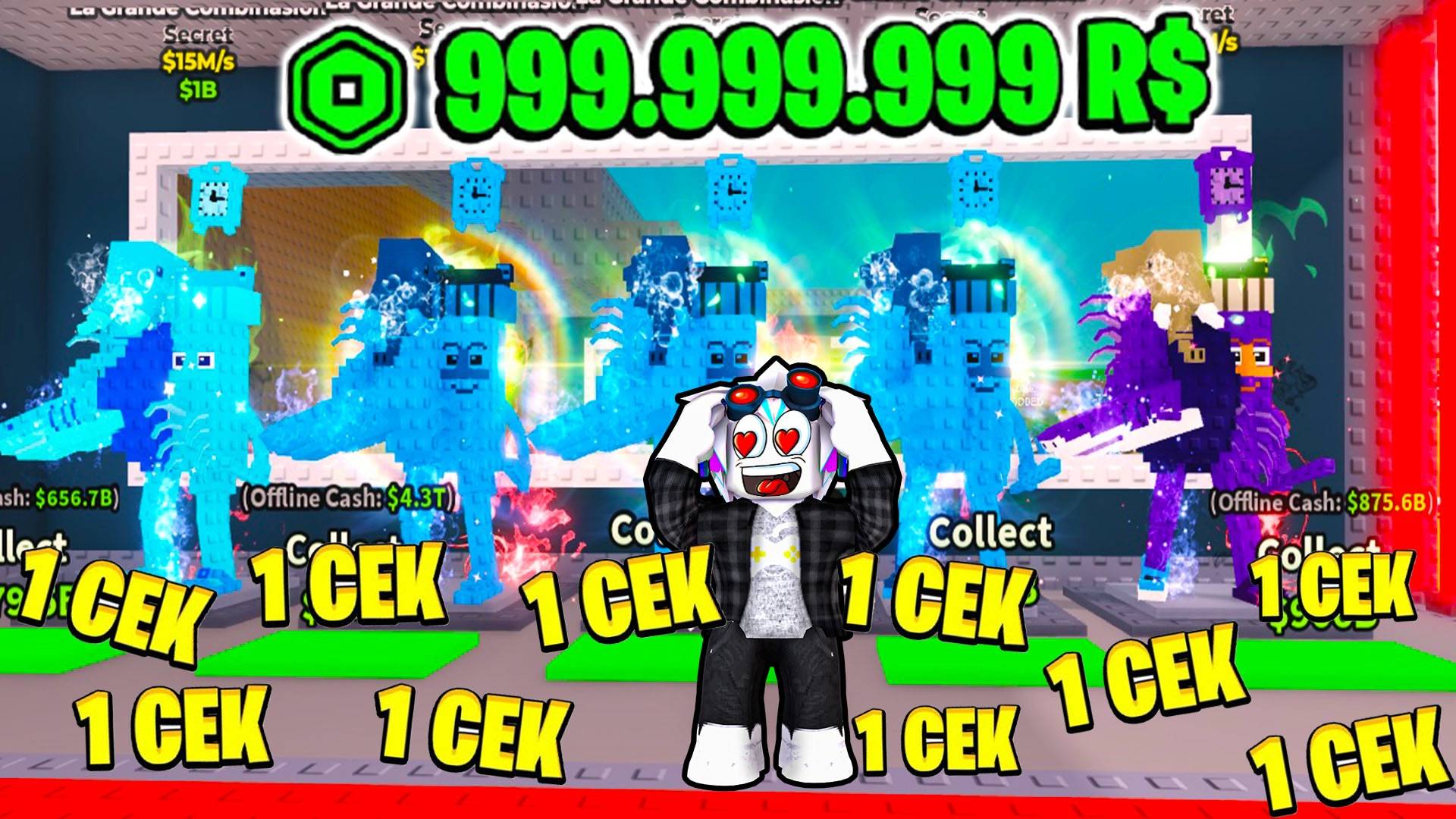 НА 1,000,000 РОБУКСОВ УКРАЛ САМЫХ РЕДКИХ СЕКРЕТОК В УКРАДИ БРЕЙНРОТ! ROBLOX Steal a Brainrot MODDED смотреть онлайн