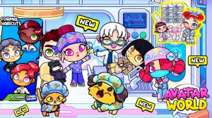 Рум Тур ОБНОВЛЕНИЯ Аватар Ворлд ♥️ Больница, паки и причёски / Весёлый обзор 😁