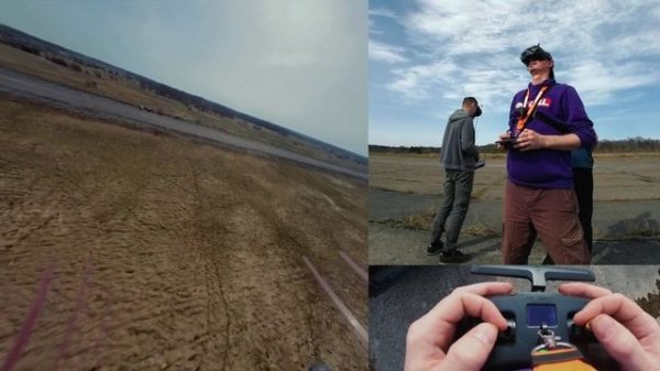 что то оторвалось, падает!