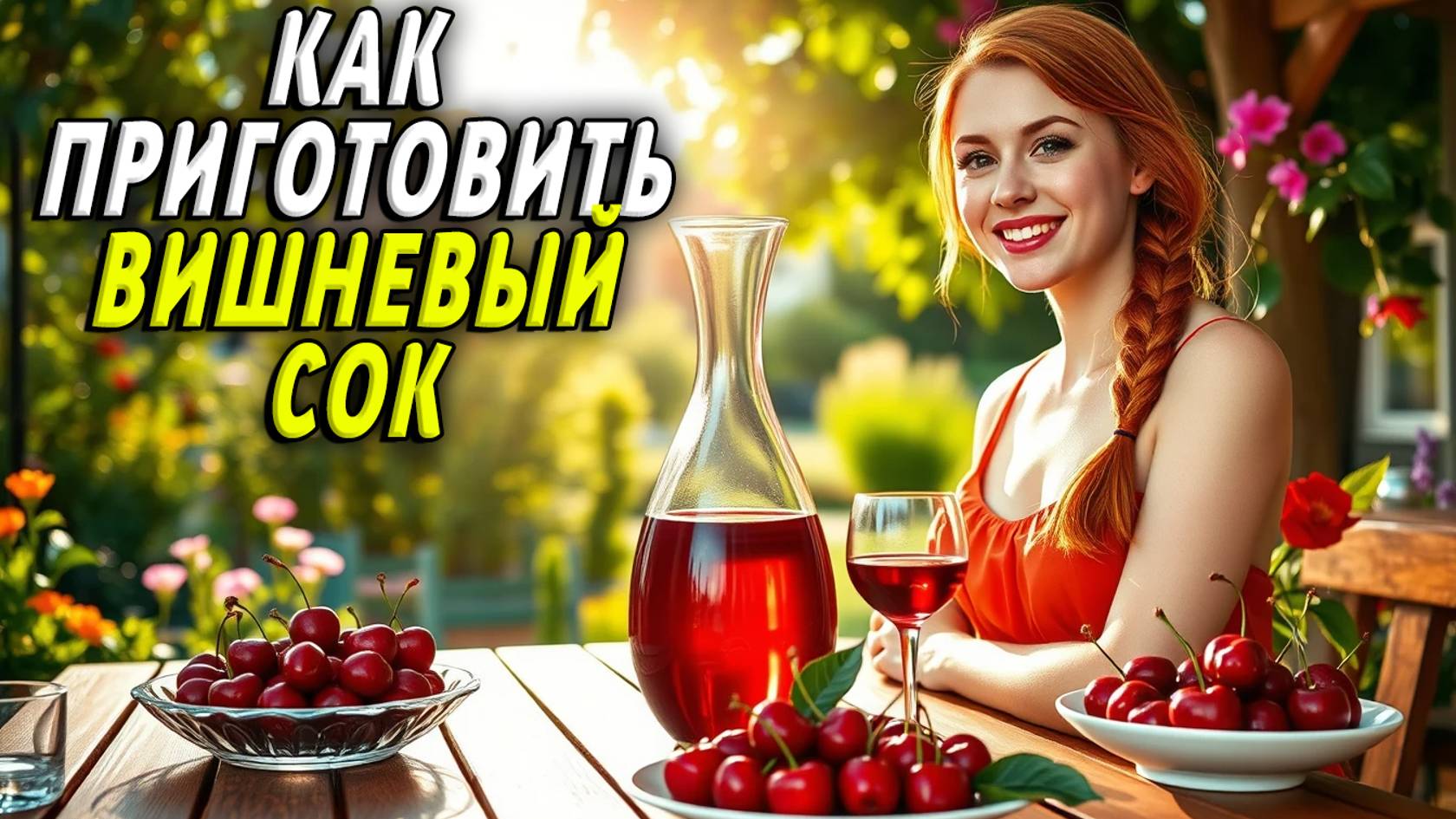 Как приготовить сок из вишни смотреть онлайн