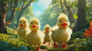 Детский мультик! Мама-Утка и Шумная Команда! 🦆🎵 _ Песенка-пляска для малышей