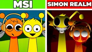 INCREDIBOX SPRUNKI 👑 | MSI x SIMON REALM! 💿🌌 КОРОЛЕВСКИЙ ГЛИТЧ!