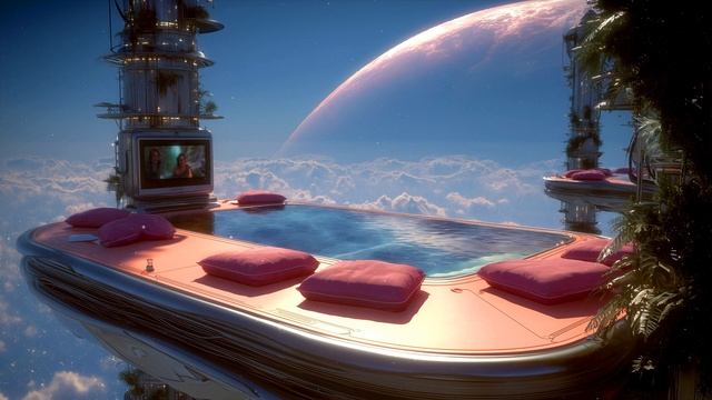 Stratosphere ⧫ Serene SciFi Soundscape ⧫ Ambient Music For Pure Relaxation