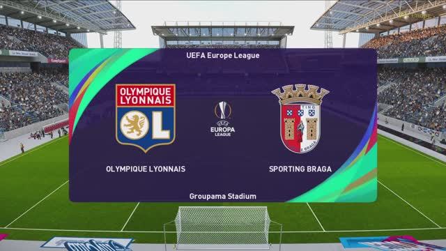 ЛЕ. Лион - Брага. 3тур. Группа C.