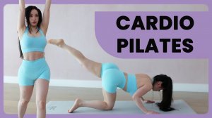 30 Min Core & Cardio Pilates Workout - Full Body Tone - No Equipment