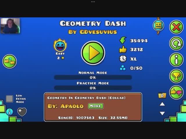 (Decody) Настоящая Geometry Dash в Geometry Dash 😵