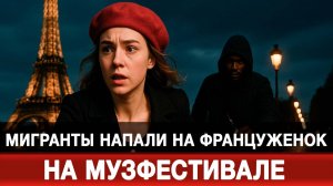 Мигранты напали на француженок на музфестивале