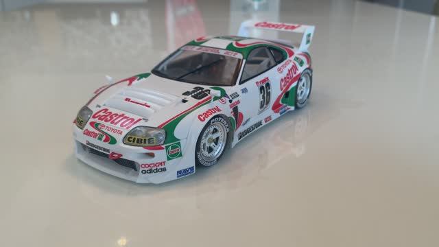 Обзор модели Toyota Supra от Tamiya смотреть онлайн